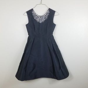 Kate Spade Black A line Embellished Dress Size 4